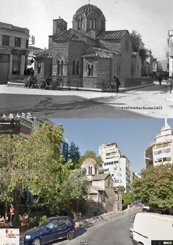 Ναος Αγιών Θεοδώρων όδος Ευρυπίδου  1904.jpg
