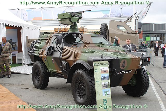 Panhard_VBL_light_wheeled_protected_vehicle_with_WASP_turret_French_Defence_Industry_Paris_Air_Show_2011.jpg